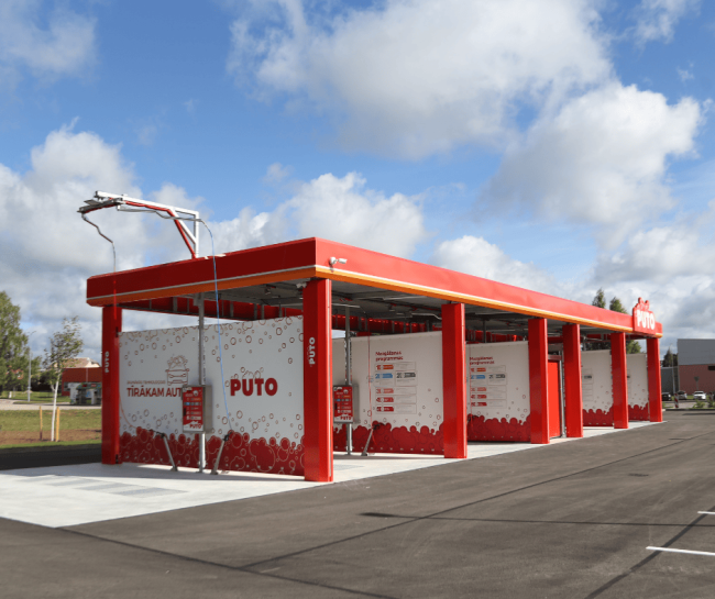 PUTO franchise offers a unique car wash concept and support for business development.